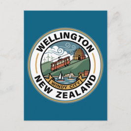 Wellington New Zealand ポストカード