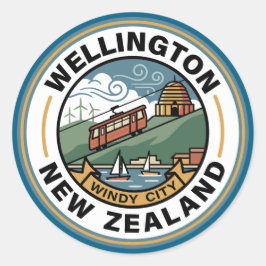 Wellington New Zealand ラウンドシール