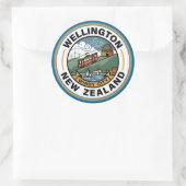 Wellington New Zealand ラウンドシール (バッグ)
