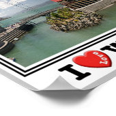 Wellington - New Zealand - I Love - ポスター (角)