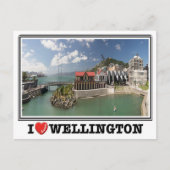 Wellington - New Zealand - I Love - ポストカード (正面)