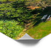 Wellington Point Recreation Reserve Aerial View ポスター (角)