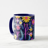 Wellness Businessカスタム向け芸術的Mag氏 – Cactus マグカップ (正面左)