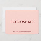 Wellness & Encouragement Custom Card For Her シーズンカード (正面)