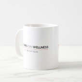 Wellness Logo Magの使用 コーヒーマグカップ (正面左)