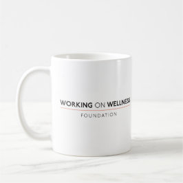 Wellness Logo Magの使用 コーヒーマグカップ