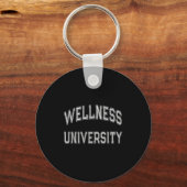 Wellness University Squad Fitness Coach Gym Health キーホルダー (正面)