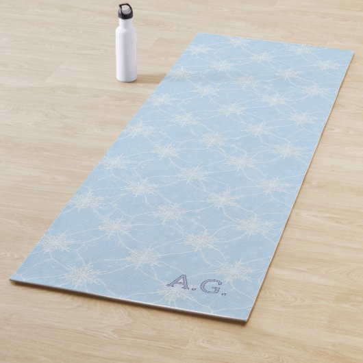 Wellness Waters Exercise Mat - Icy Snowflake  ヨガマット (インサイチュ)