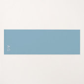 Wellness Waters Exercise Mat - Minimalist Powder  ヨガマット (正面(横))