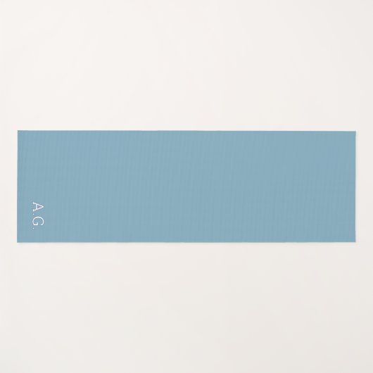 Wellness Waters Exercise Mat - Minimalist Powder  ヨガマット (正面(横))