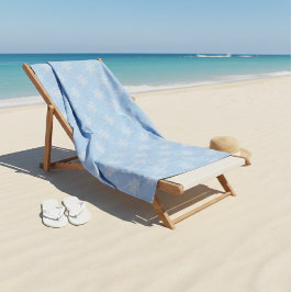 Wellness Waters Gym Towel - Icy Blue Snowflake  バスタオル