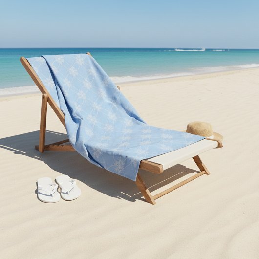 Wellness Waters Gym Towel - Icy Blue Snowflake  バスタオル