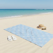 Wellness Waters Gym Towel - Icy Blue Snowflake  バスタオル