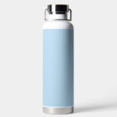 Wellness Waters Water Bottle - Powder Blue ウォーターボトル (背面)