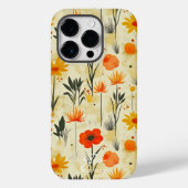 Wellness Wilflowers はっきりした with and 自然 Tones Case-Mate iPhoneケース (裏面)