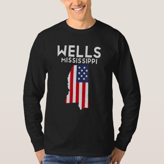 Wells Minnesota USA State America Travel Minnesota Tシャツ (正面)