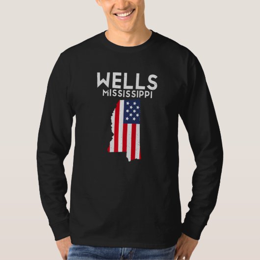 Wells Minnesota USA State America Travel Minnesota Tシャツ (正面)