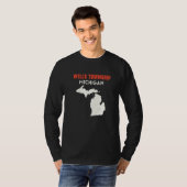 Wells township Michigan USA State America Travel M Tシャツ (正面フル)