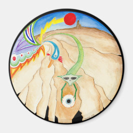 "Wellspring"マンダラマグネット マグネット