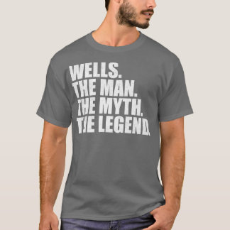 WellsWells名Wells与え名 Tシャツ