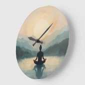 Welness clock ラージ壁時計 (傾斜)