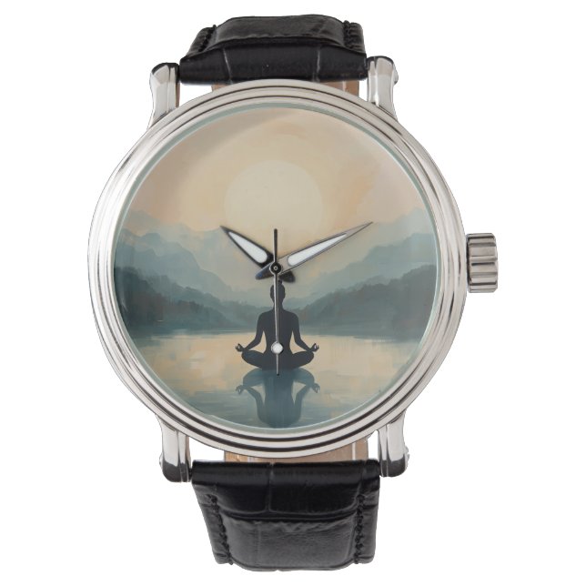 Welness clock 腕時計 (正面)