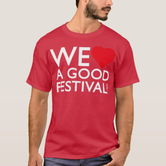 WeLoveAGwoodFestivalcom Tシャツ