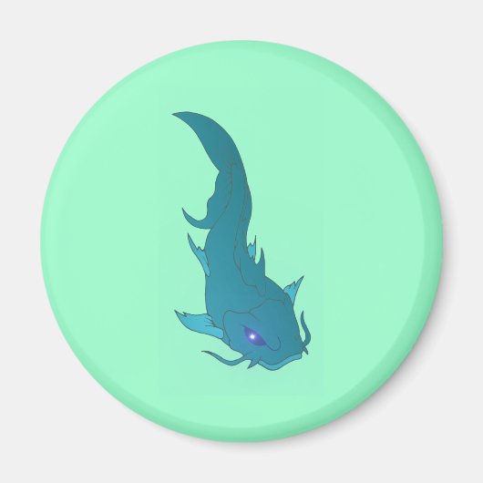 Wels catfish マグネット (正面)