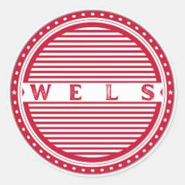 Wels City Pride Emblem – Austria Identity ラウンドシール