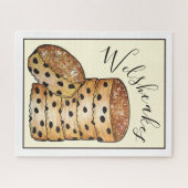 Welsh Cakes Welshcakes Bakestones UK British Food ジグソーパズル (横)