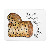 Welsh Cakes Welshcakes Bakestones UK British Food マグネット (横)