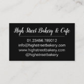 Welsh Cakes Welshcakes Bakestones UK British Food 名刺 (裏面)