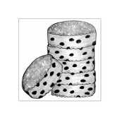 Welsh Cakes Welshcakes UKイギリスベーカリーカフェフード ラバースタンプ (インプリント)