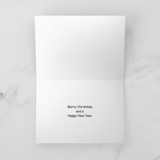 Welsh Christmas Card シーズンカード (内部)