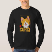 Welsh Corgi Cardigan Dog Tシャツ (正面)