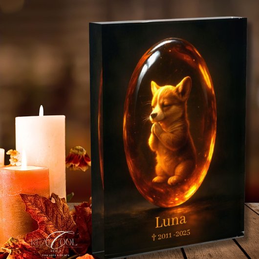 Welsh Corgi Memorial  Photo Block フォトブロック