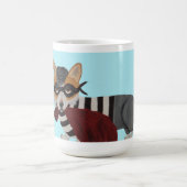  Welsh Corgi Treat Thief Burglar Mug コーヒーマグカップ (中央)
