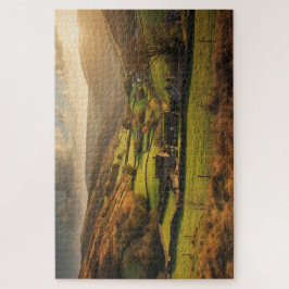 Welsh Countryside Village Jigsaw Puzzle ジグソーパズル