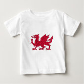 Welsh dragon ベビーTシャツ (正面)