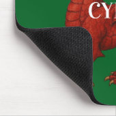 Welsh dragon Mousepad マウスパッド (コーナー)