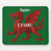 Welsh dragon Mousepad マウスパッド (正面)
