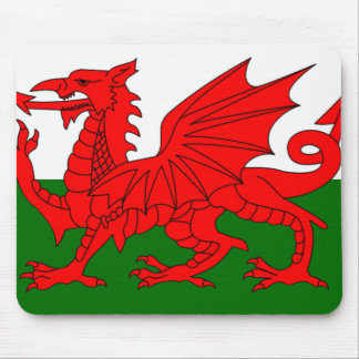 welsh_flagのマウスマット マウスパッド