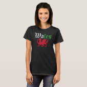 Welsh Pride Wales Flag Tシャツ (正面フル)