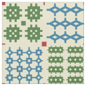 Welsh Tapestry Pattern, Carthen Cymreig Cymraeg ファブリック (クローズアップ)