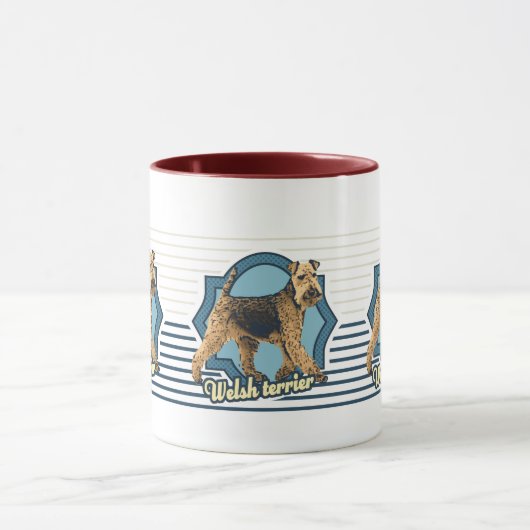 Welsh terrier マグカップ (中央)
