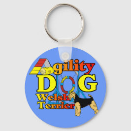 Welsh_Terrier_機敏性 キーホルダー