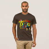 Welsh_Terrier_機敏性 Tシャツ (正面フル)