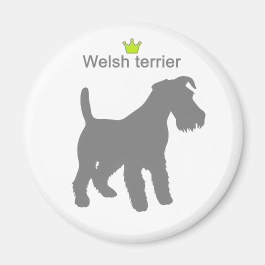 Welsh terrier g5 マグネット (正面)