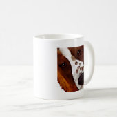 Welshieは芸術に直面します コーヒーマグカップ (正面右)