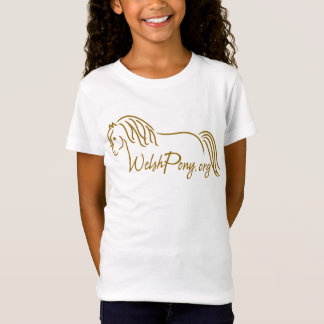 WelshPonyLogo10x10ブラウン Tシャツ